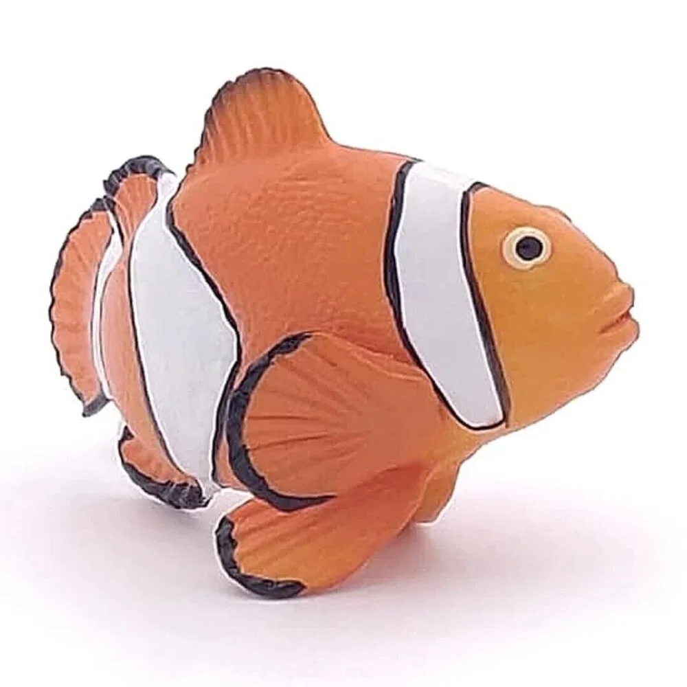 Clownfish Figure - Sea Life - Hand‎ Painted - Collectible - Papo NEW